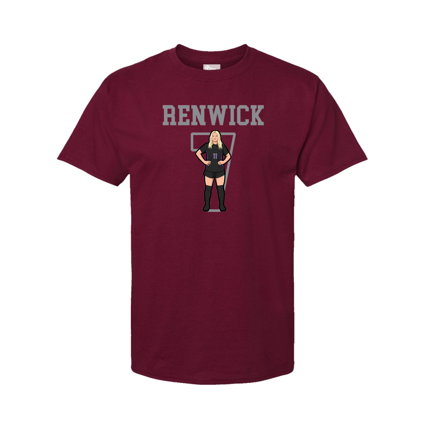 Youth Tee — Shirsey in Cardinal