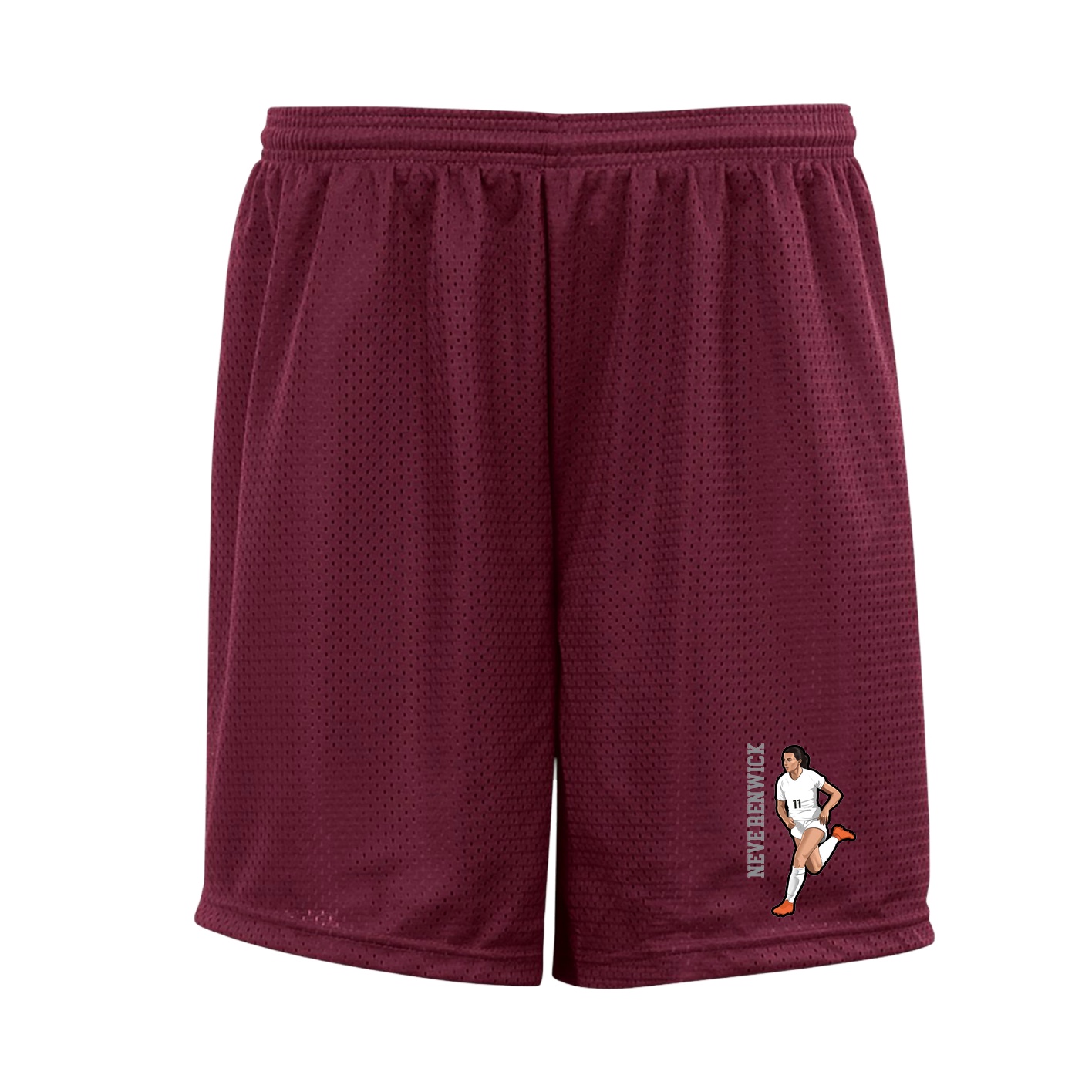 Shorts — Name Vertical in Cardinal