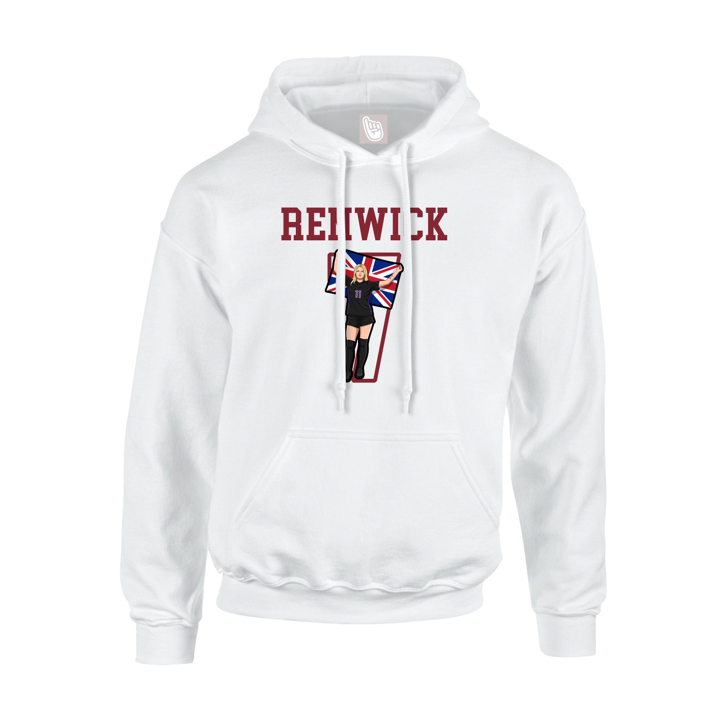 Youth Hoodie — Shirsey in White