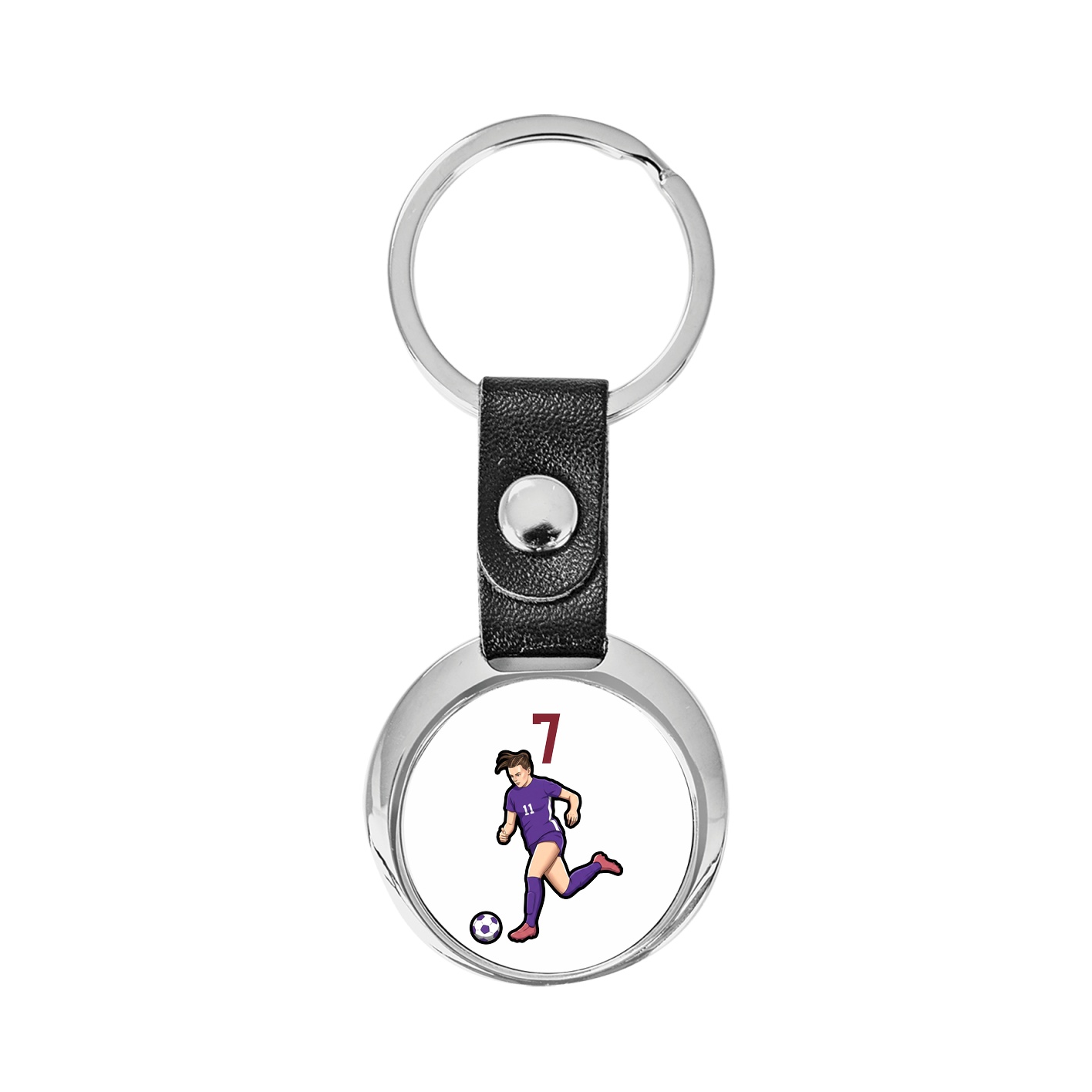 Key Chain — Number Top in Classic
