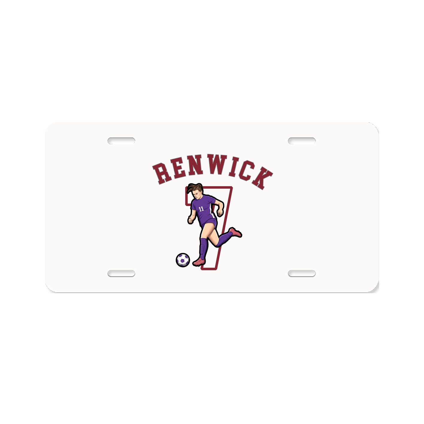 License Plate — Shirsey Arch in Classic