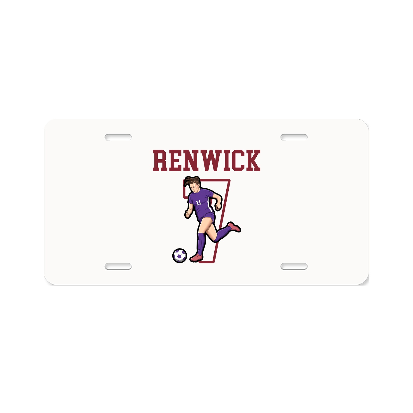 License Plate — Shirsey in Classic