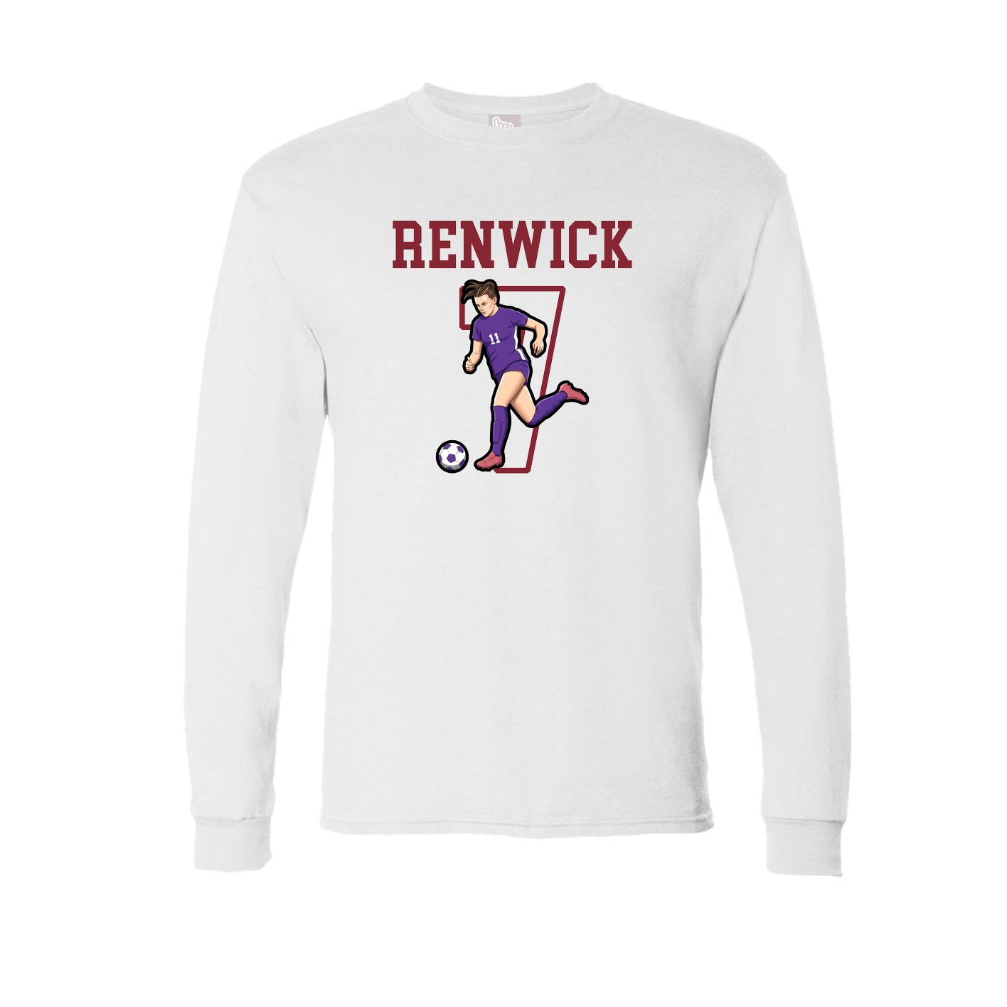 Long Sleeve Tee — Shirsey in White