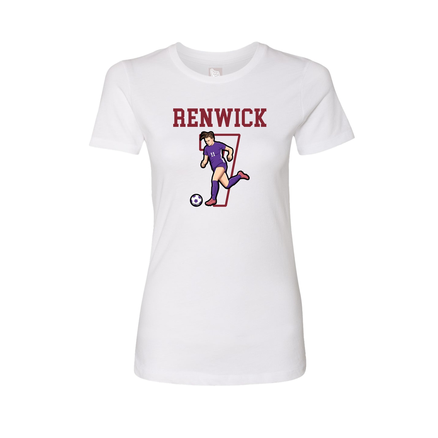 Fitted Women's Tee — Shirsey in White