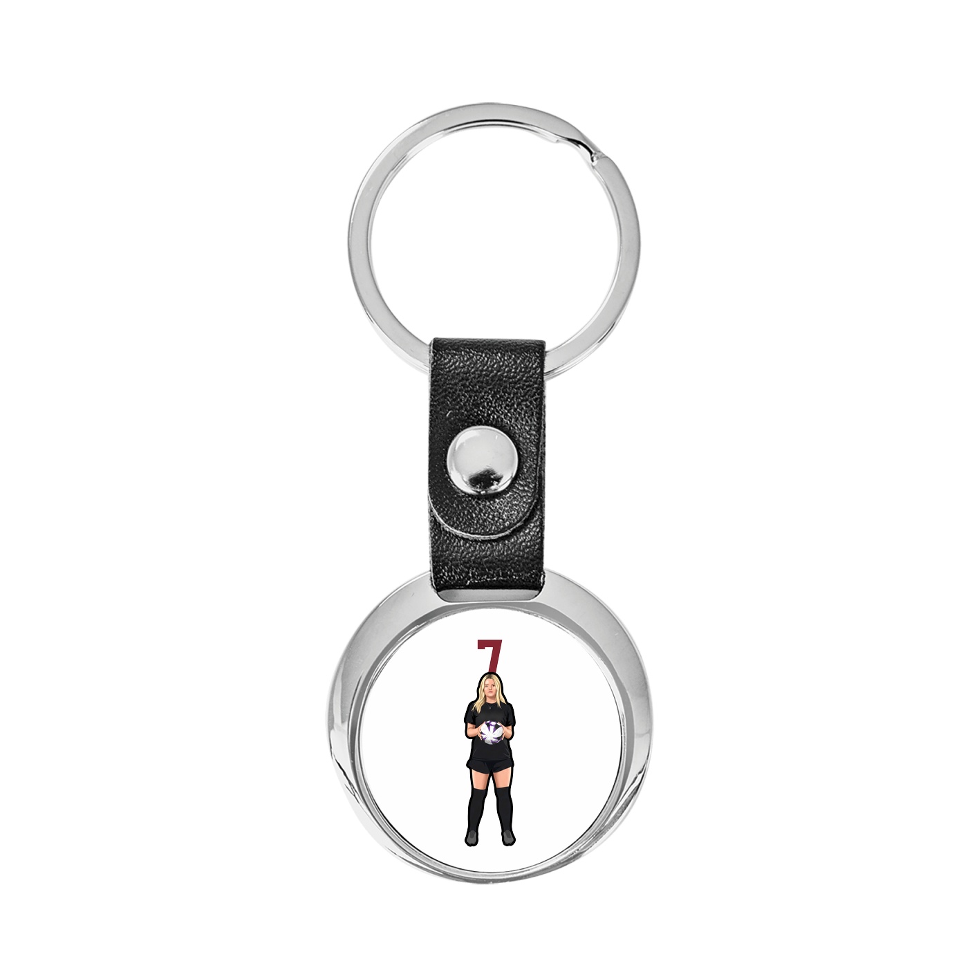 Key Chain — Number Top in Classic