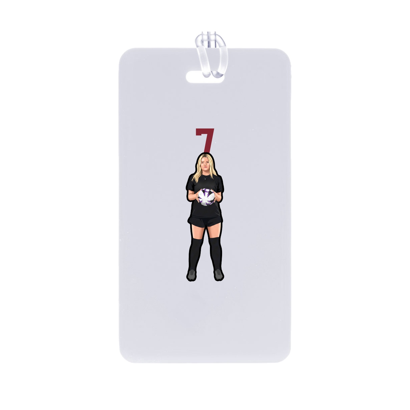 Bag Tag — Number Top in Classic