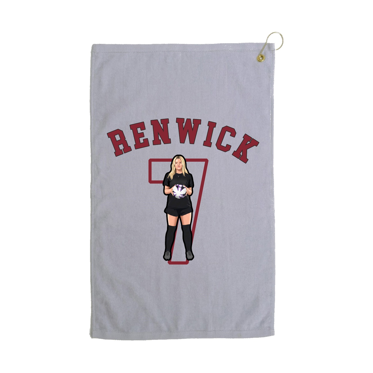 Terry Velour Golf Towel