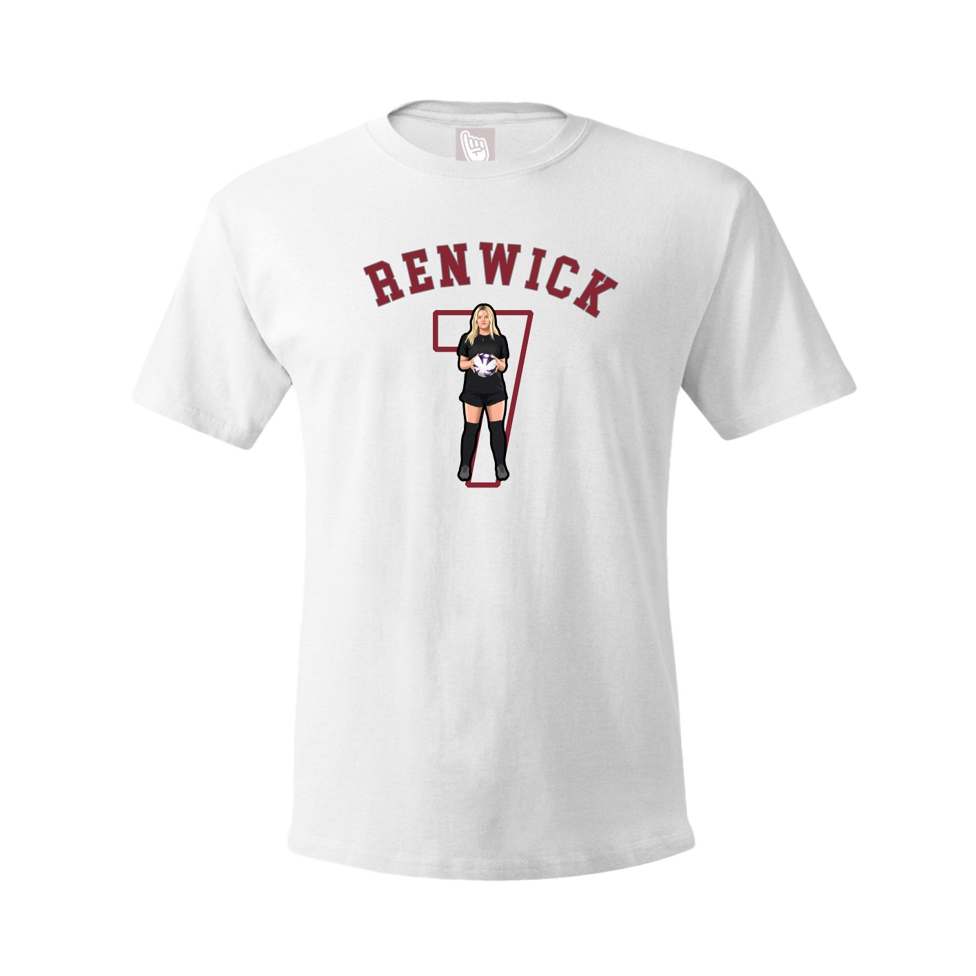 Youth Tee — Shirsey Arch in White
