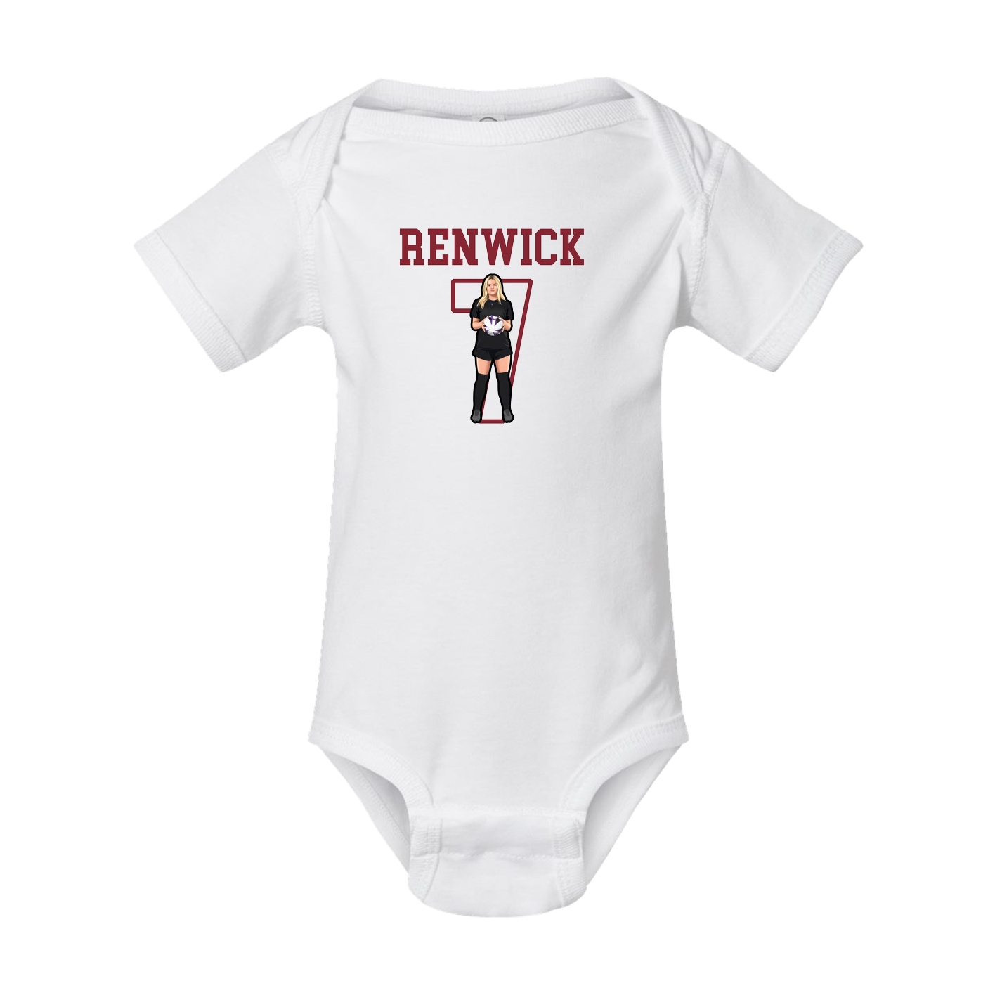 Baby Onesie — Shirsey in White