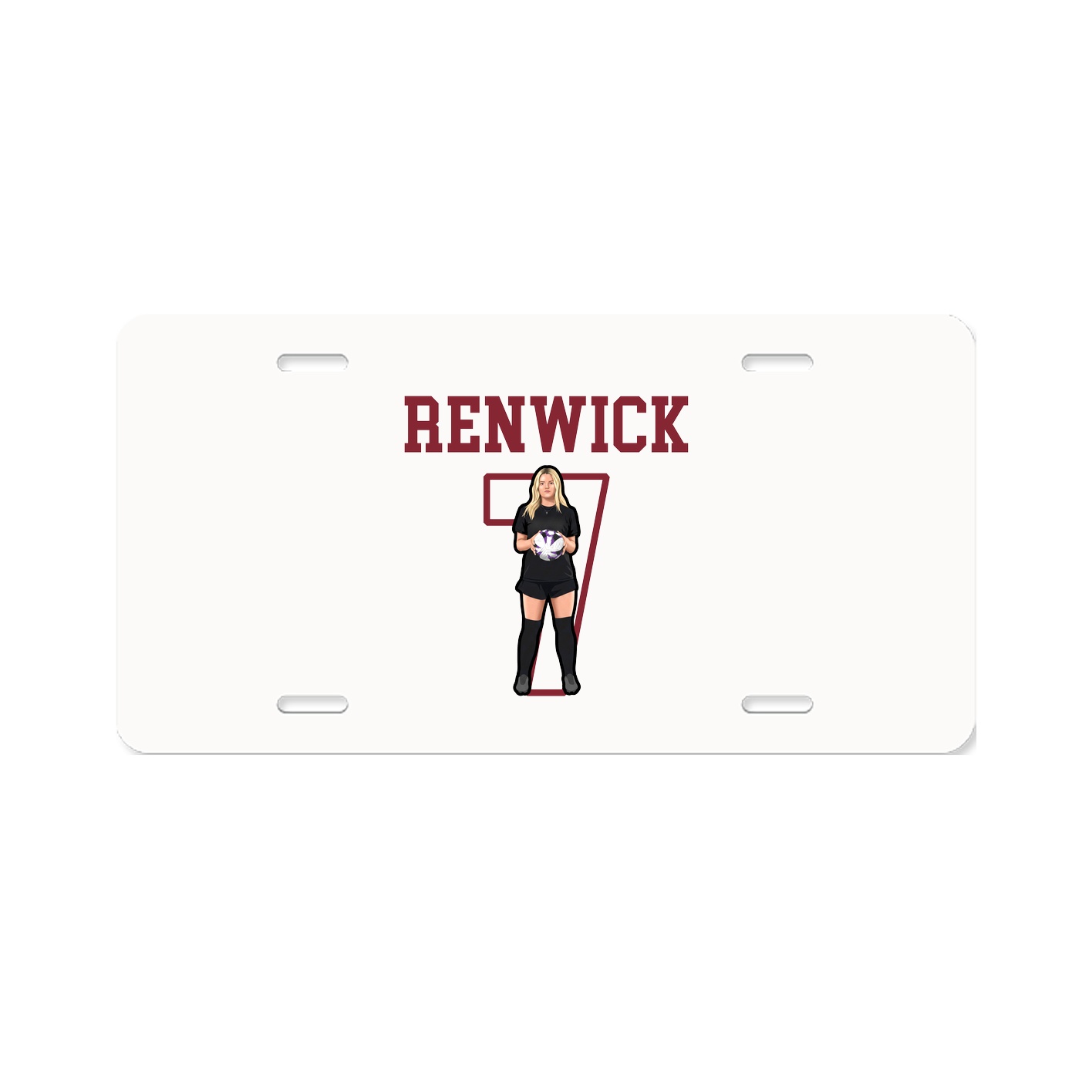 Aluminum License Plate