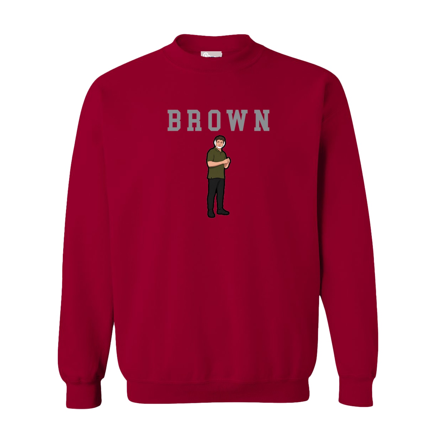 Fleece Crew — Shirsey in Cardinal