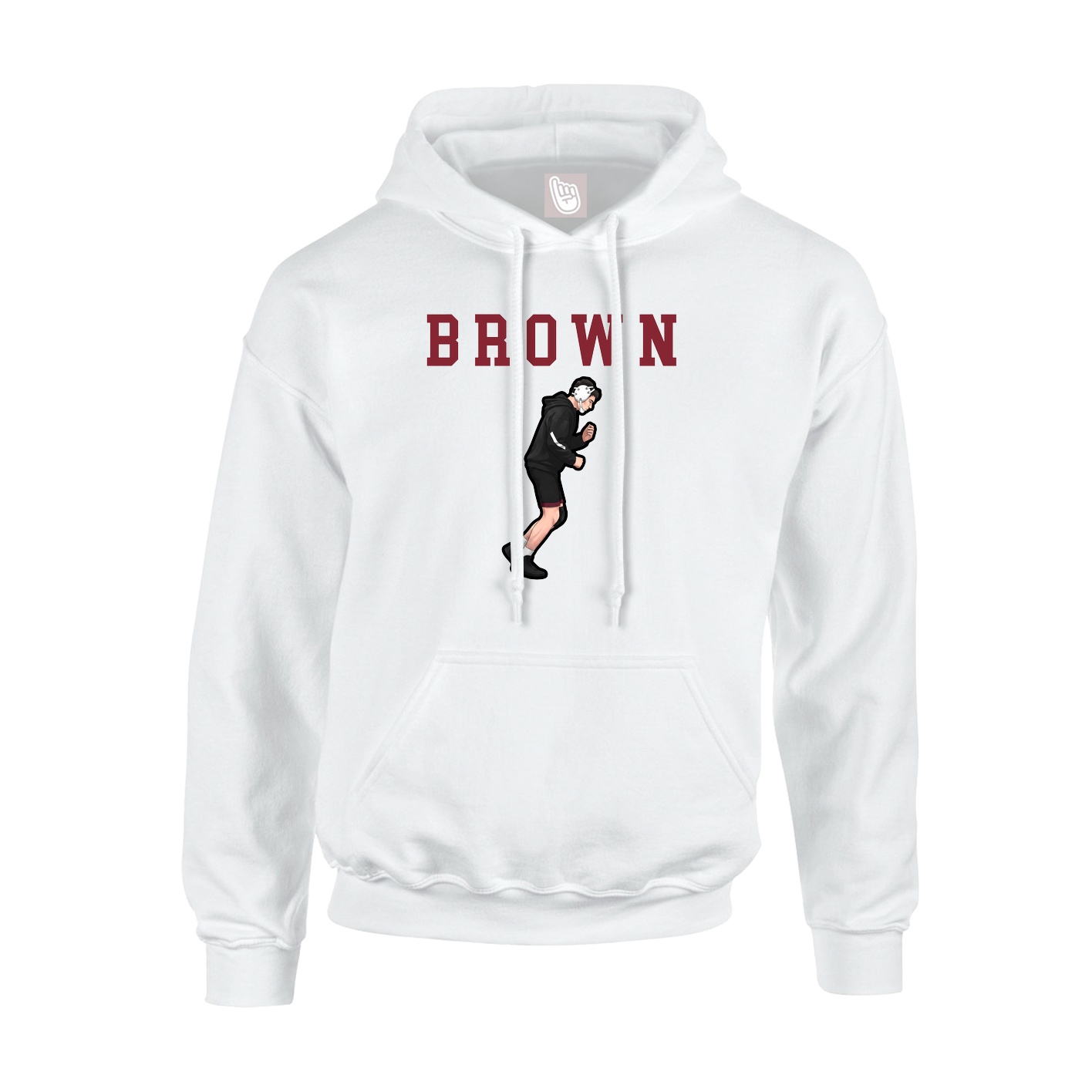 Hoodie — Shirsey in White