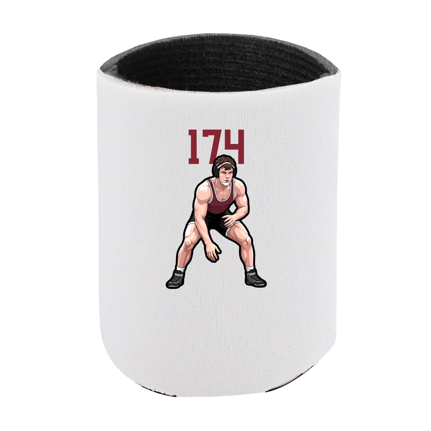Can Holder — Number Top in White