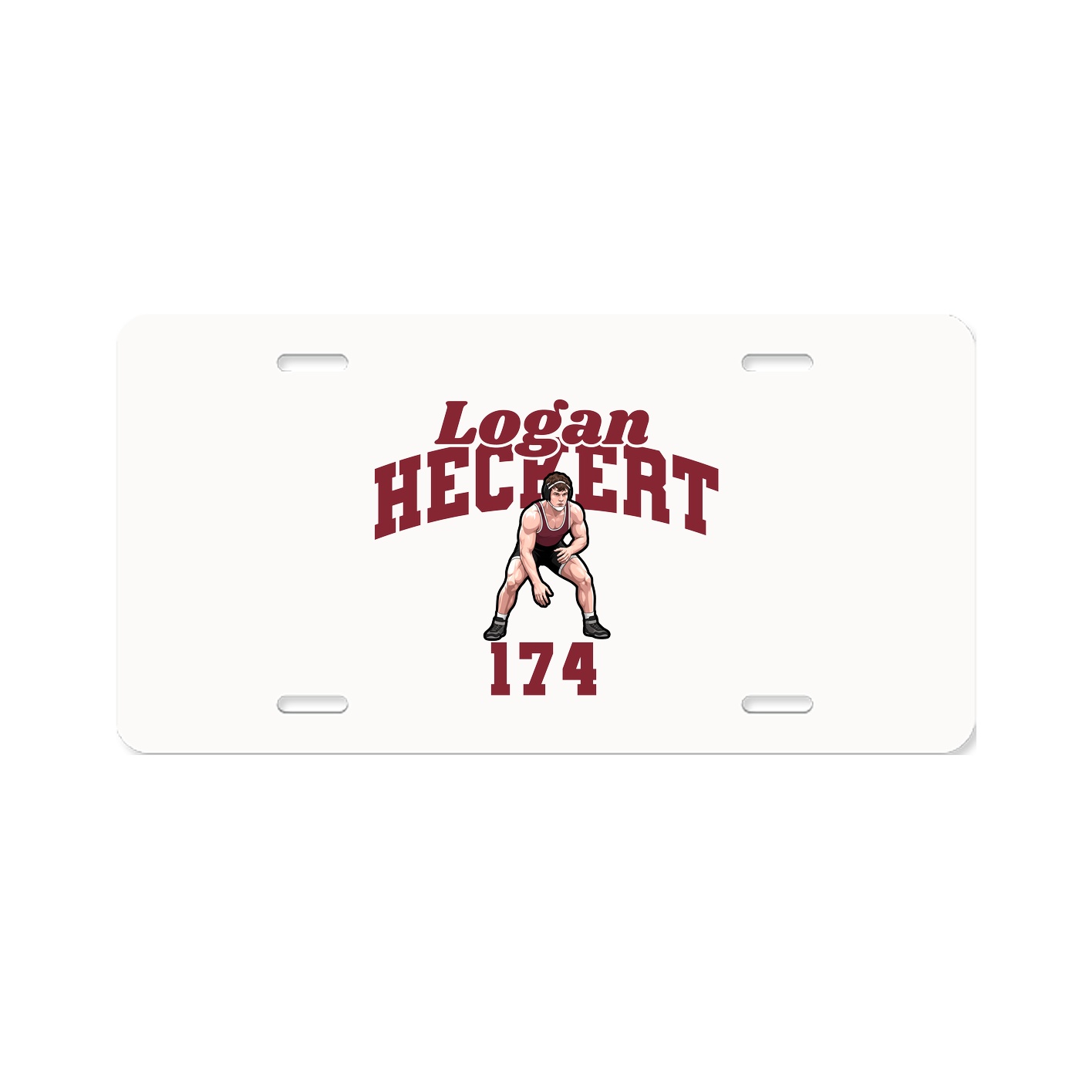 License Plate — Signature Arch in Classic