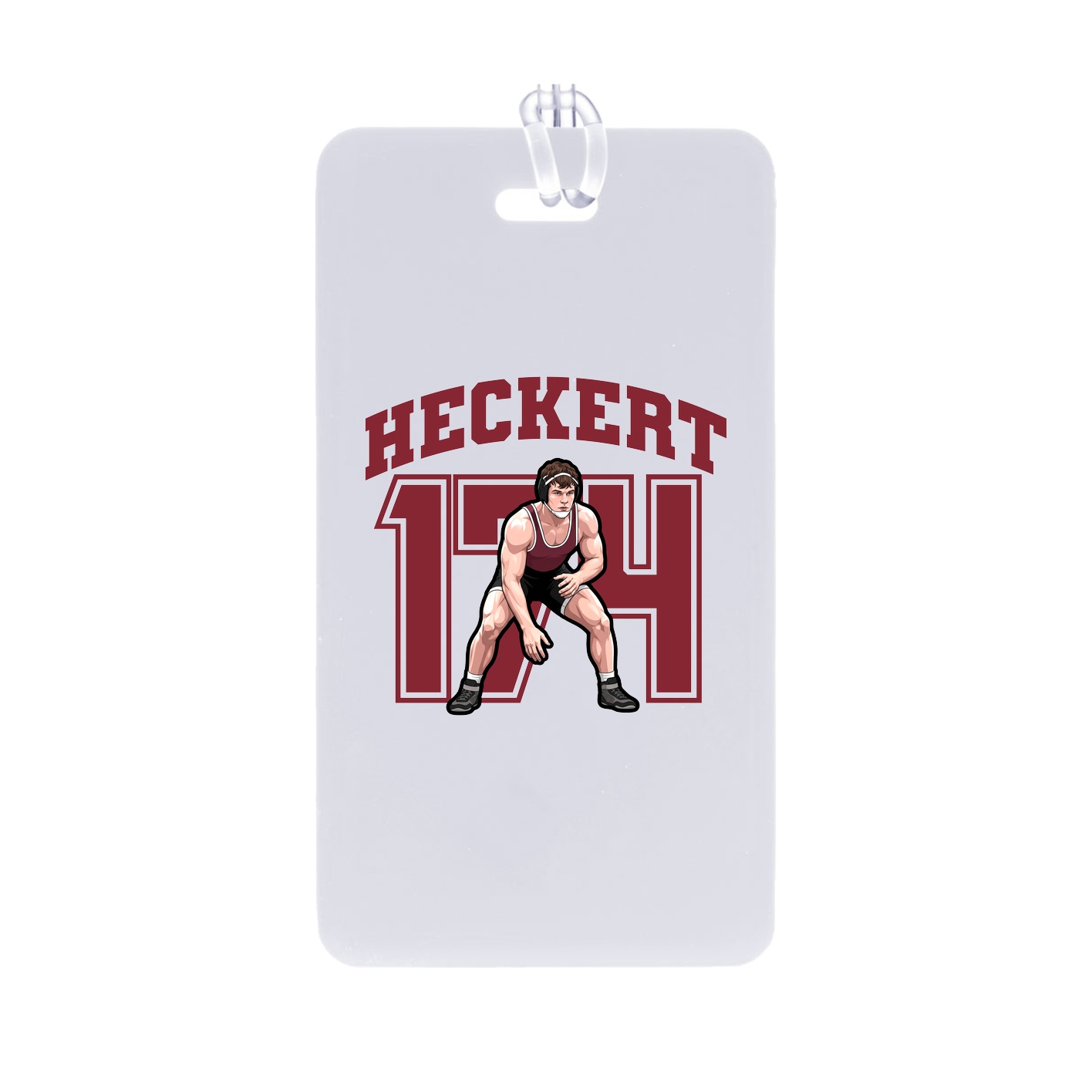 Bag Tag — Number in Classic