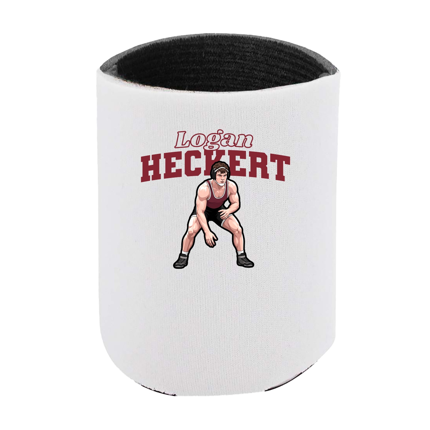 Can Holder — Name Arch in White