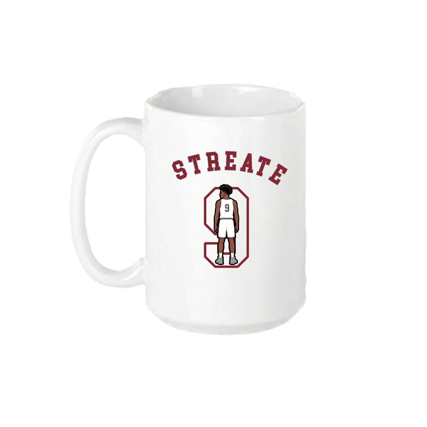 15oz Coffee Mug — Shirsey Arch in White