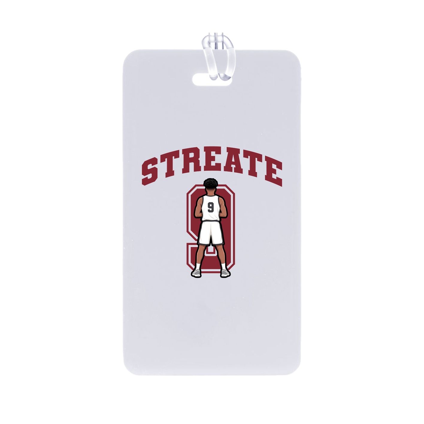 Bag Tag — Number in Classic