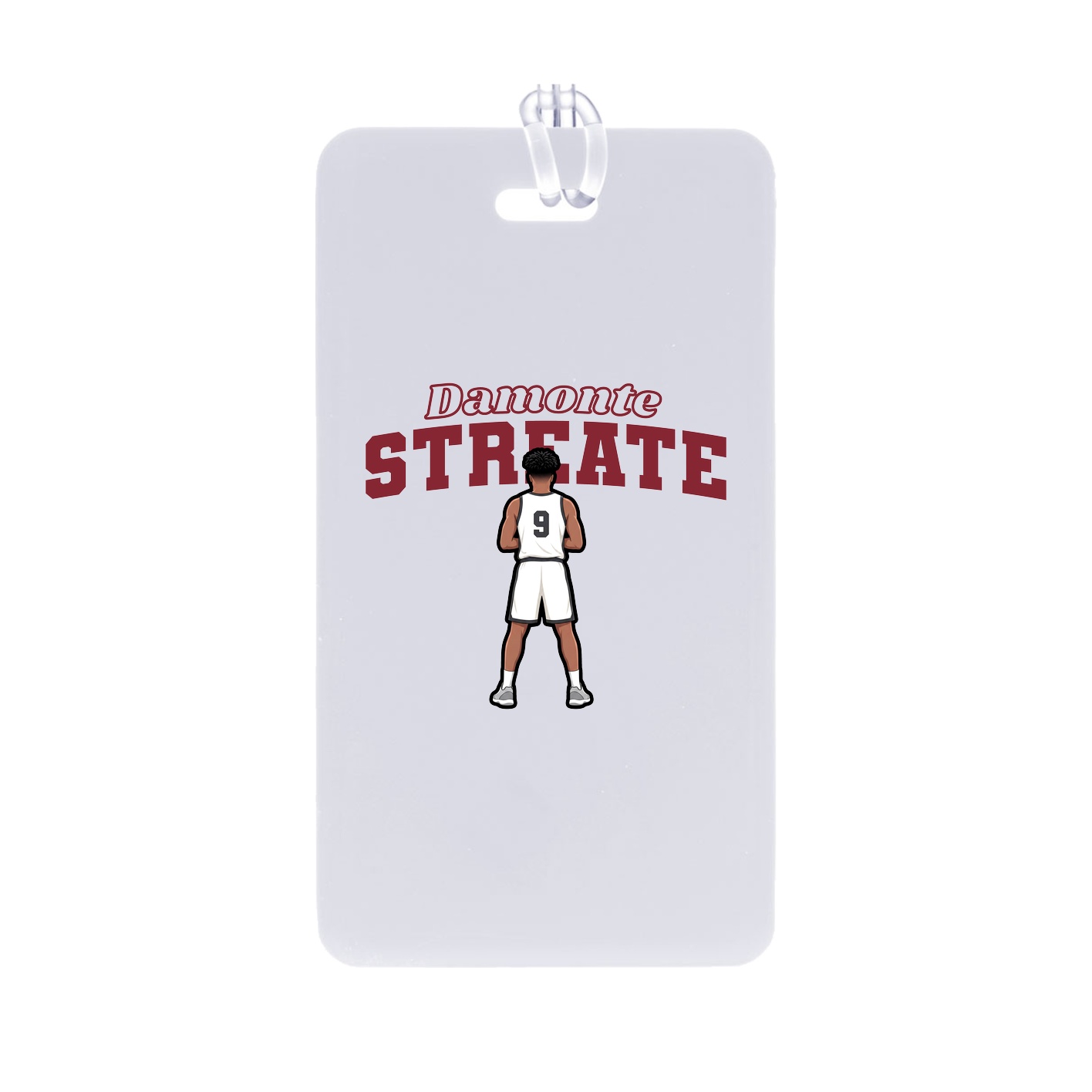 Bag Tag — Name Arch in Classic