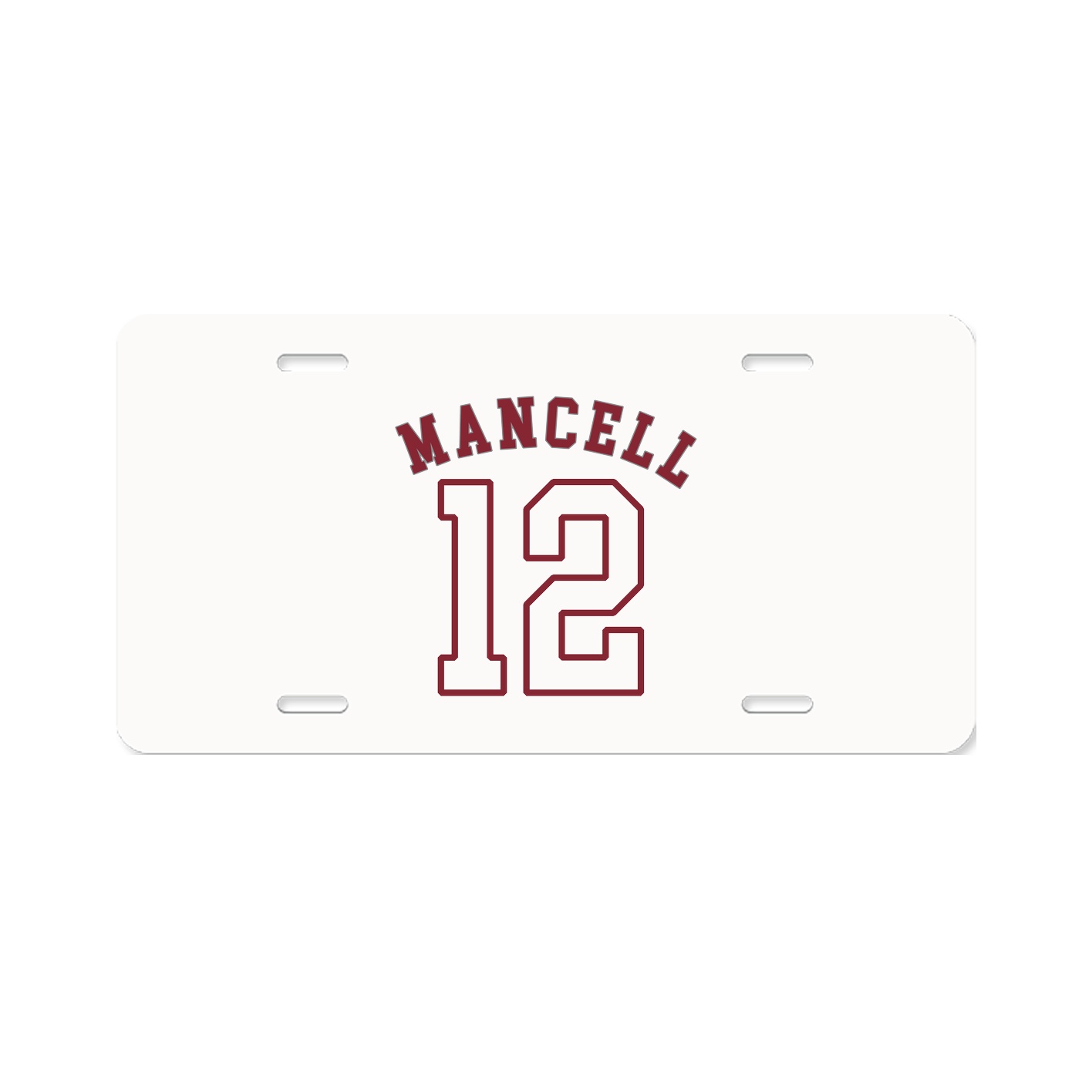 License Plate — Shirsey Arch in Classic