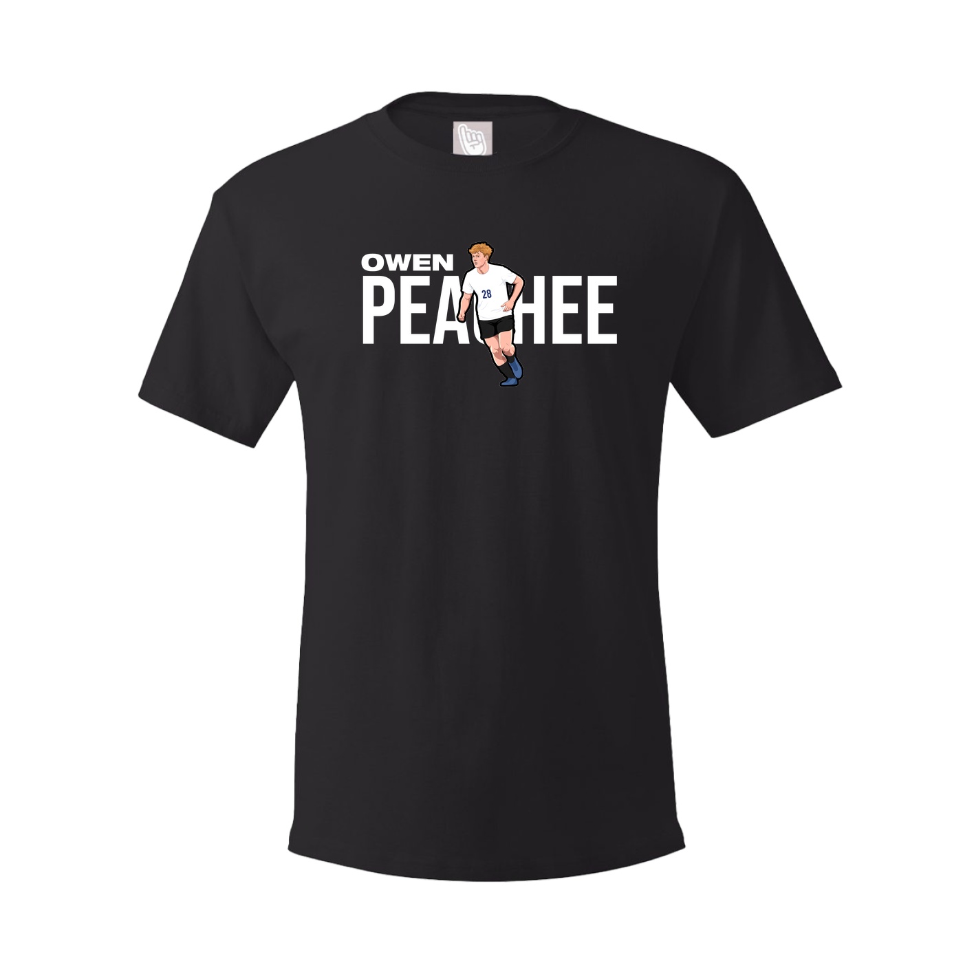 Tee — Player Name in Black