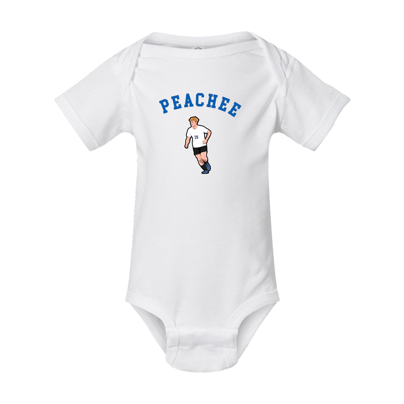 Baby Onesie — Shirsey Arch in White