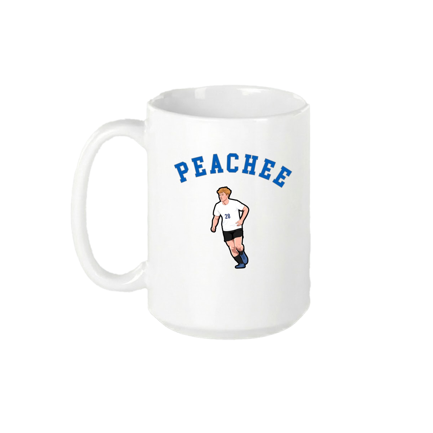 15oz Coffee Mug — Shirsey Arch in White
