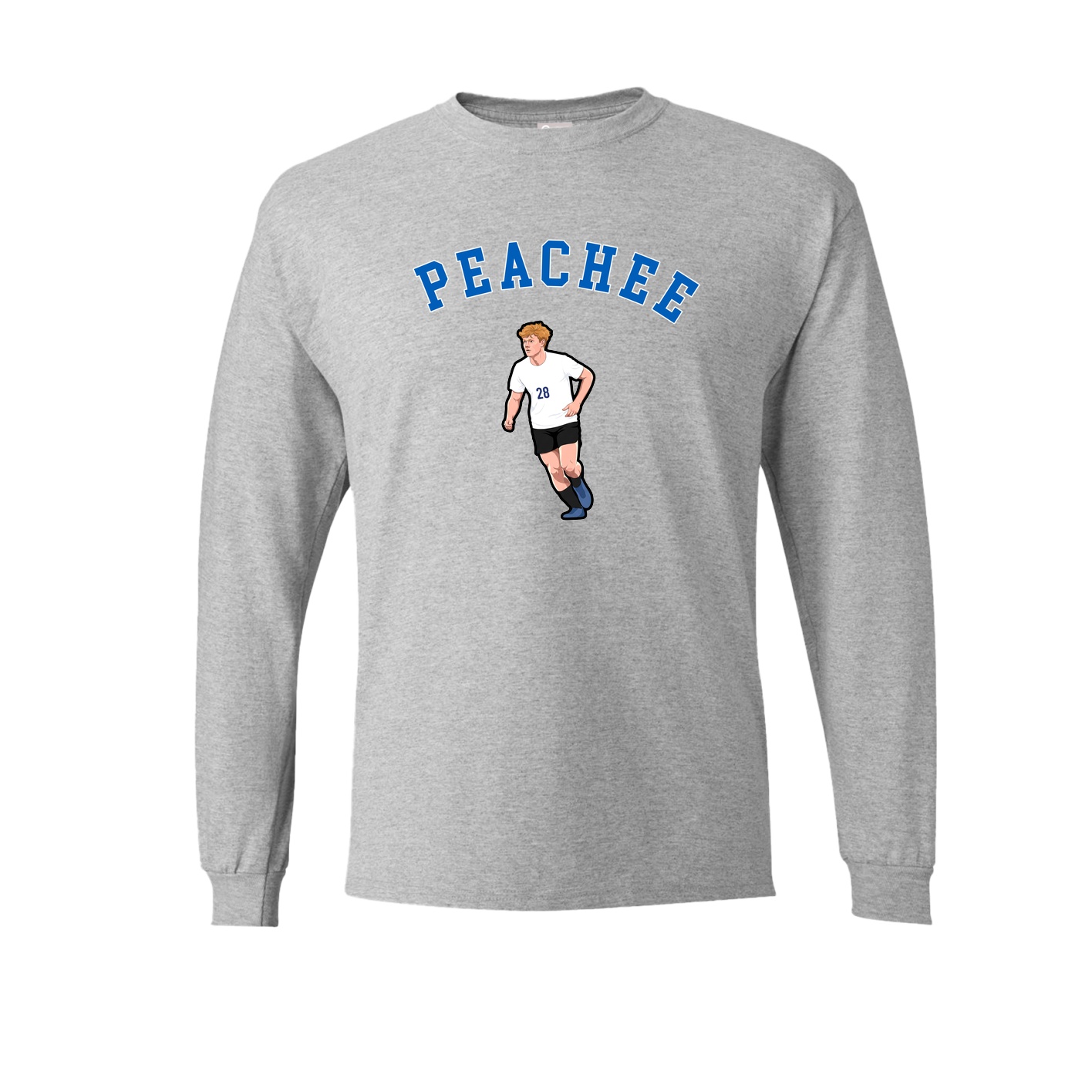 Long Sleeve Tee — Shirsey Arch in Grey