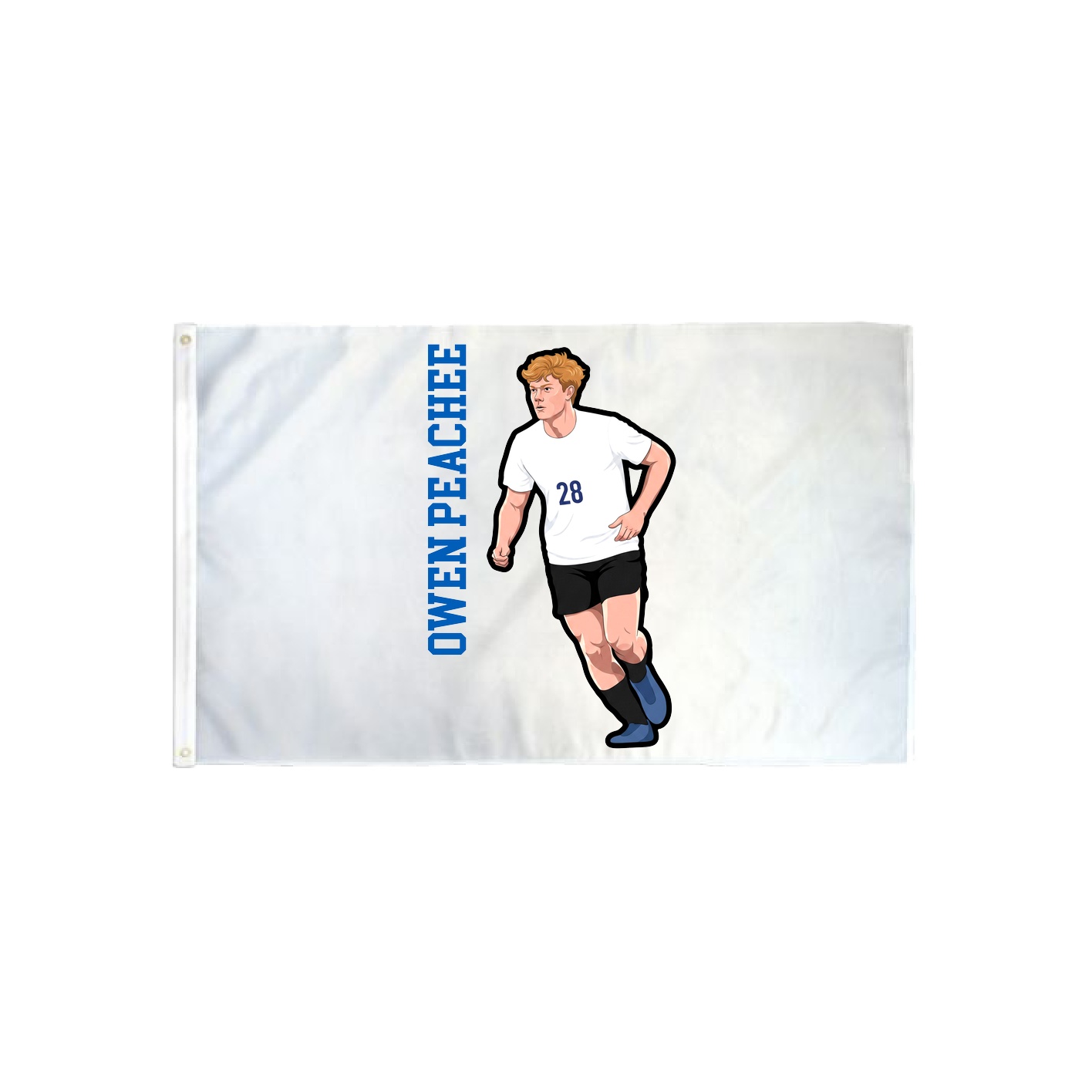 3x5 Flag — Name Vertical in Classic