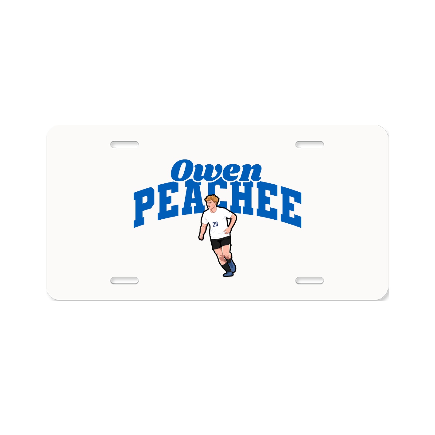 License Plate — Signature Arch in Classic