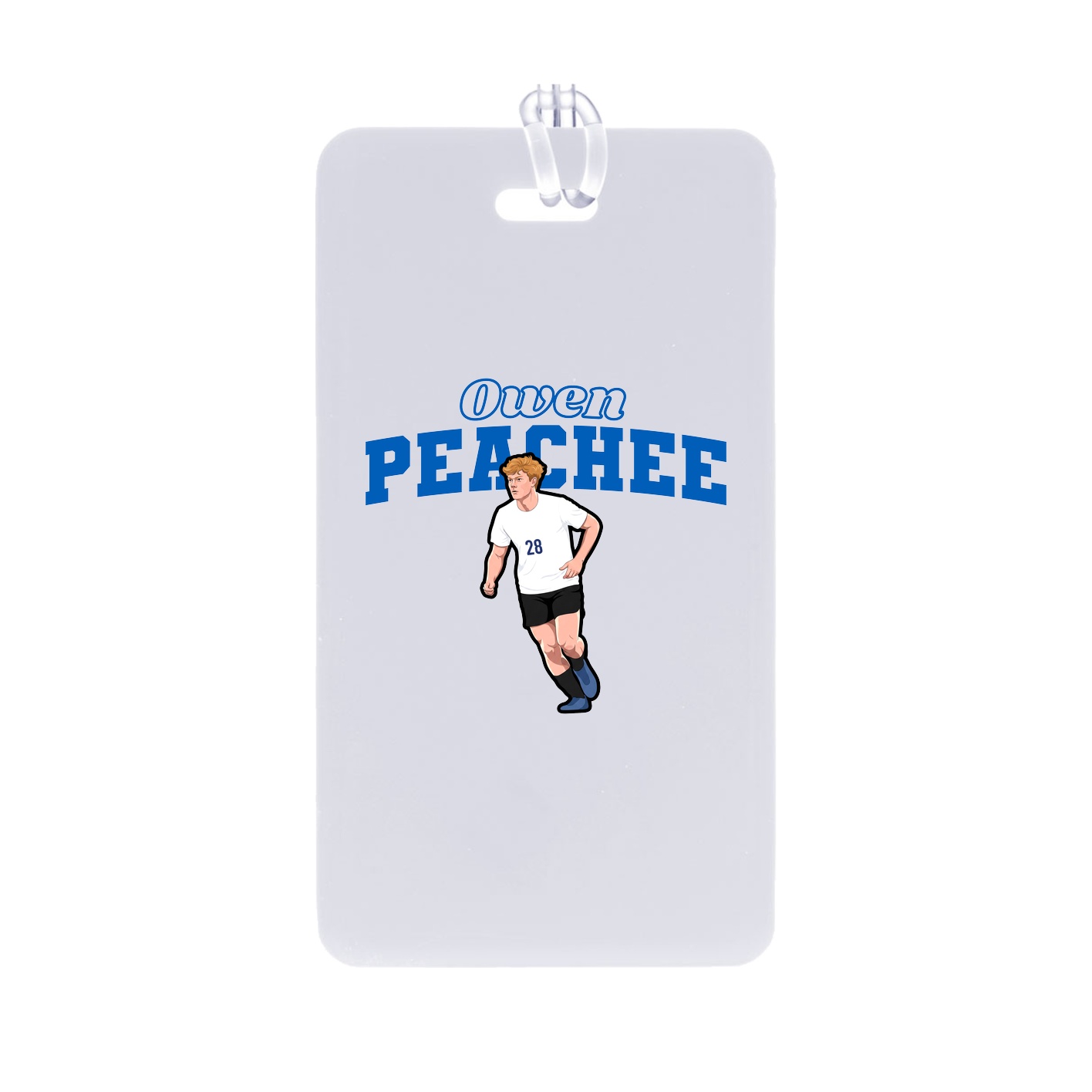 Bag Tag — Name Arch in Classic