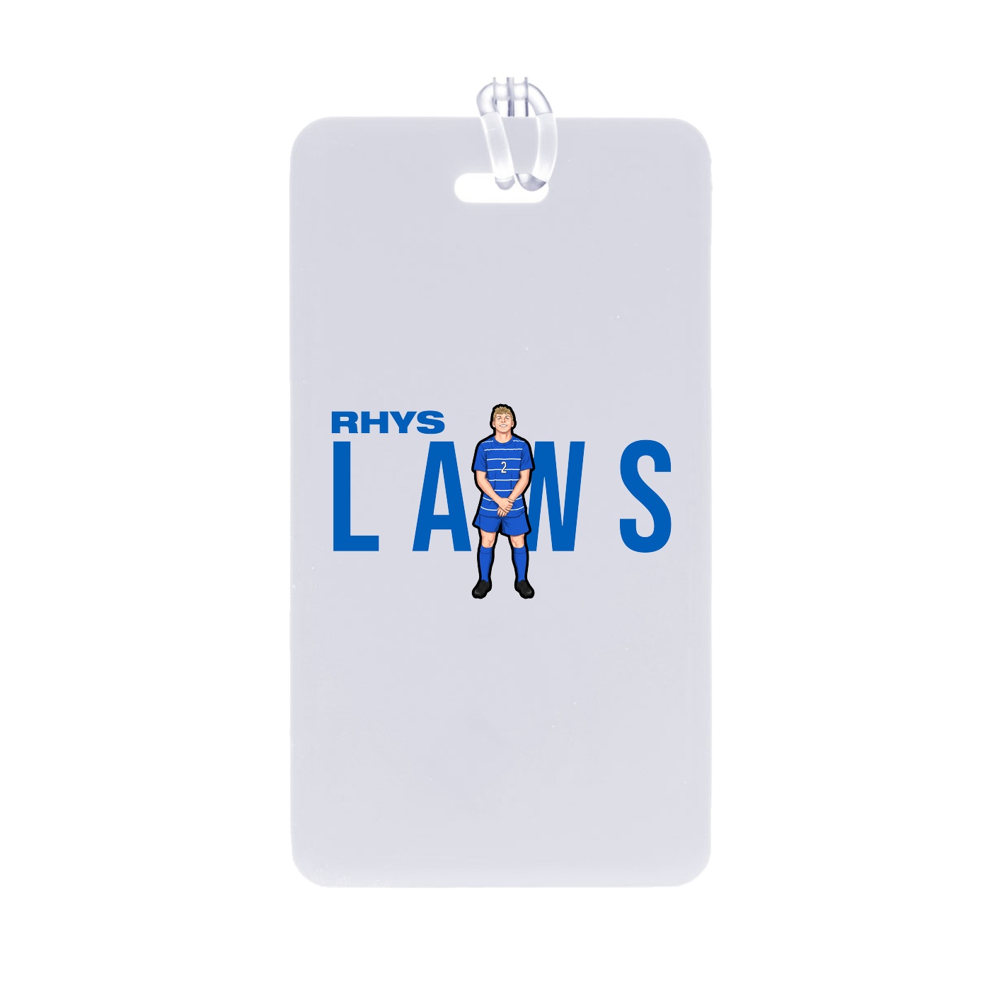 Bag Tag — Player Name in Classic