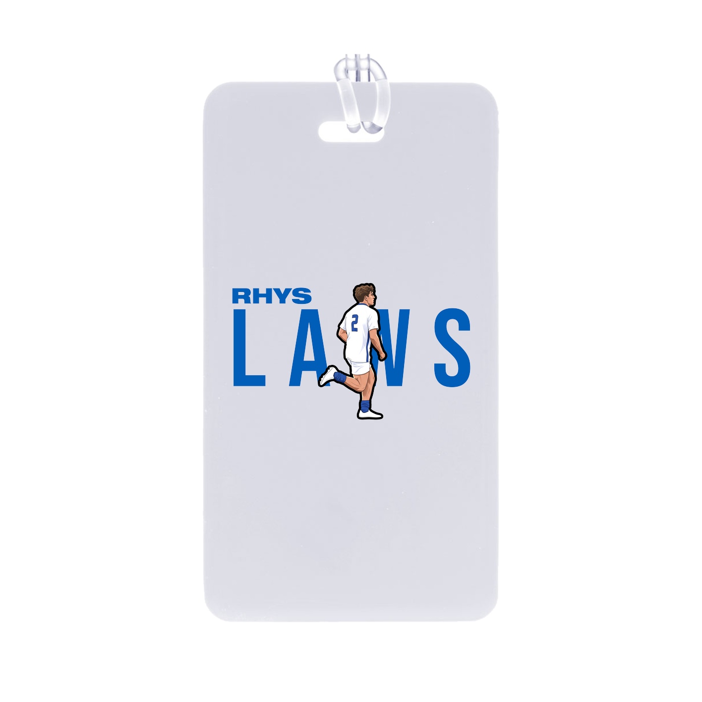 Bag Tag — Player Name in Classic