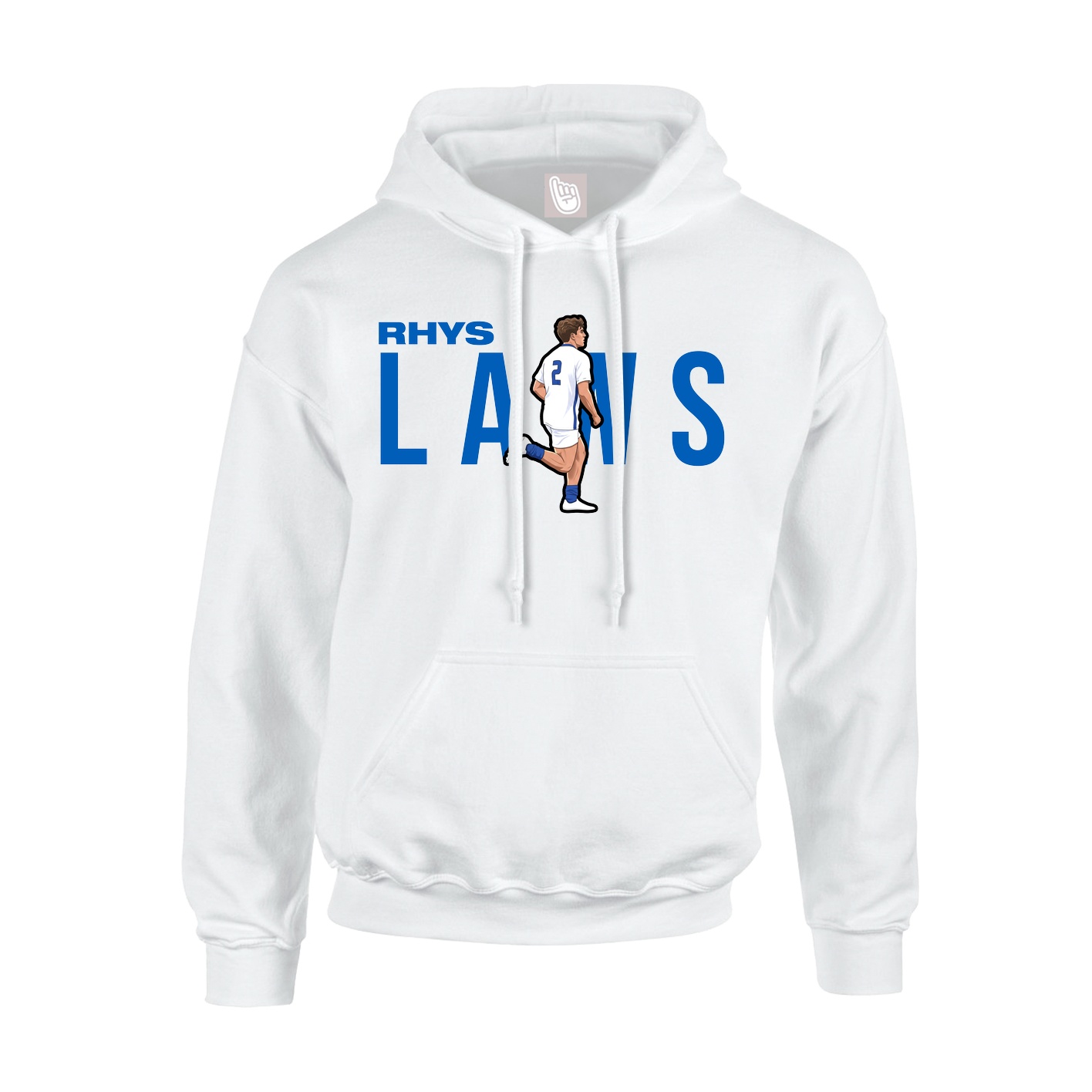 Hoodie — Player Name in White