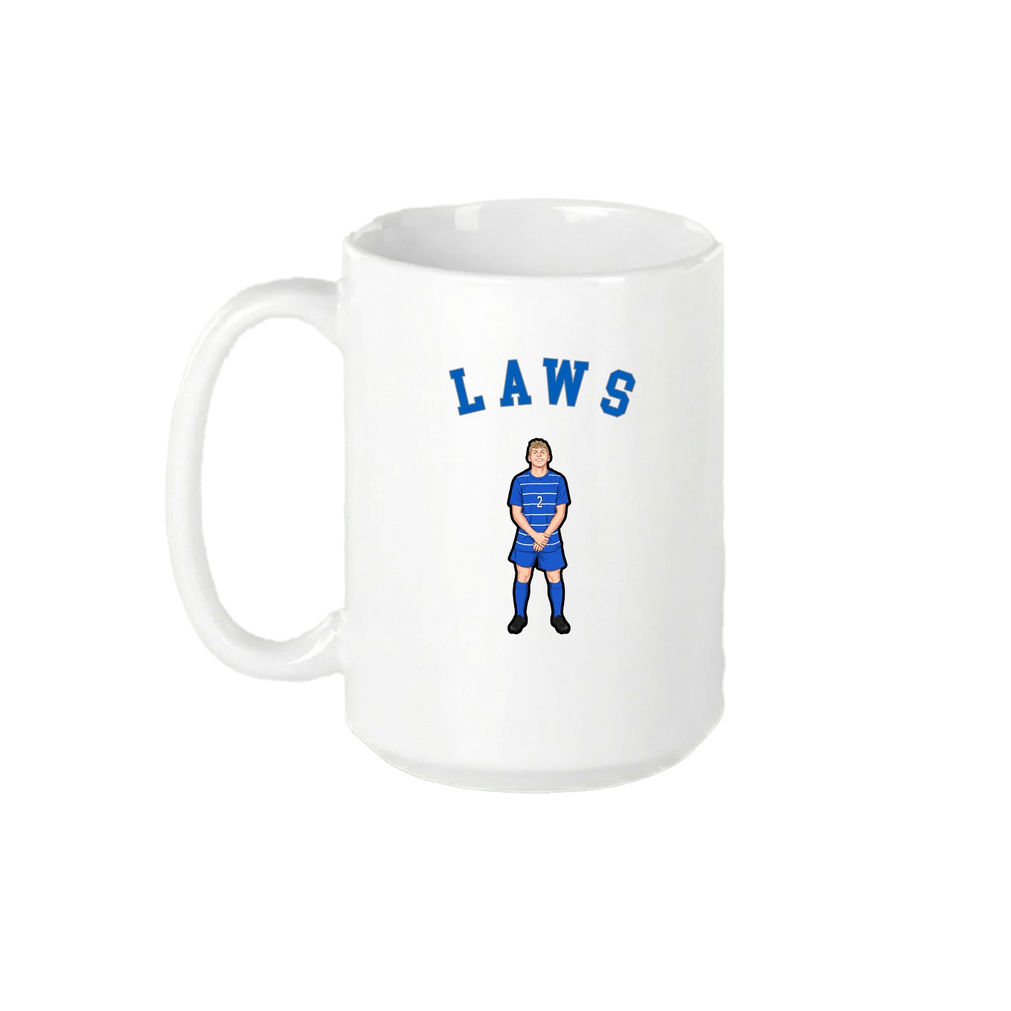 15oz Coffee Mug — Shirsey Arch in White