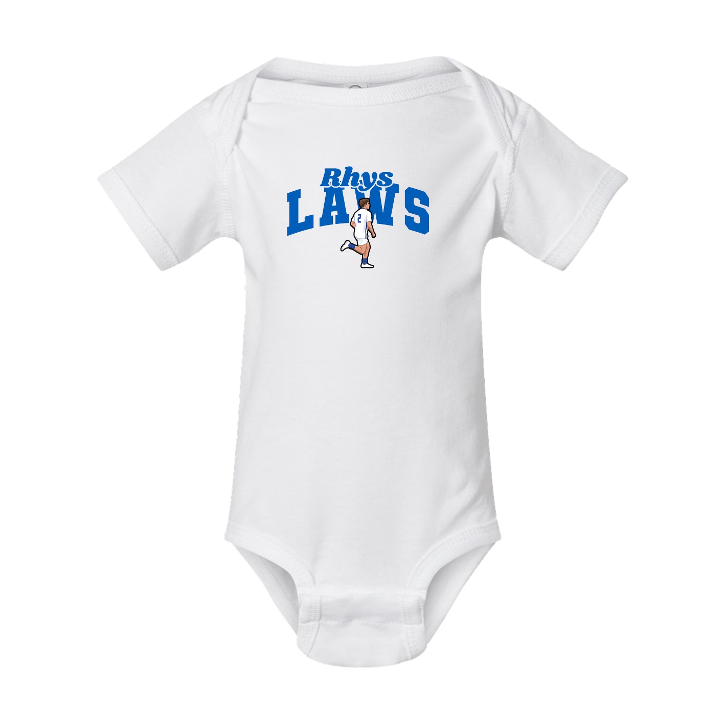 Baby Onesie — Signature Arch in White