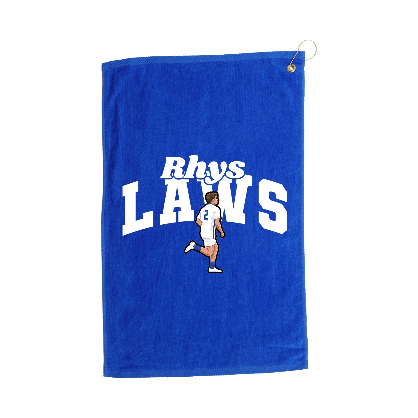 Golf Towel — Signature Arch in Royal