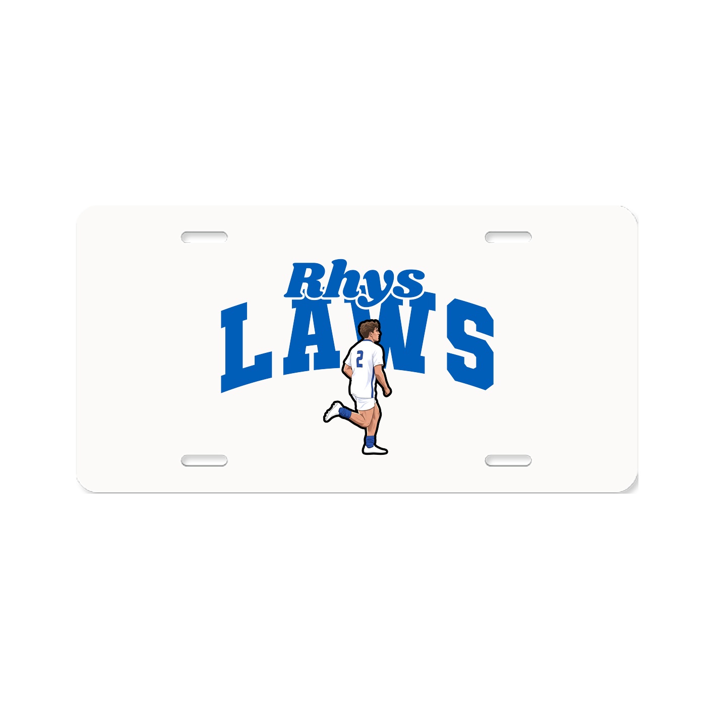 License Plate — Signature Arch in Classic