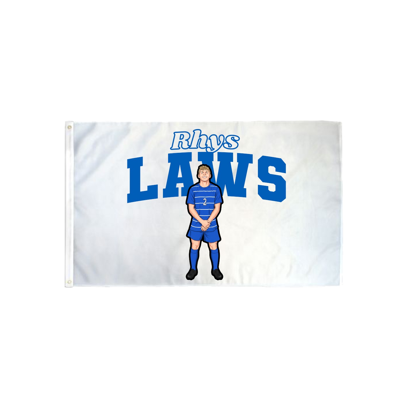 3x5 Flag — Name Arch in Classic