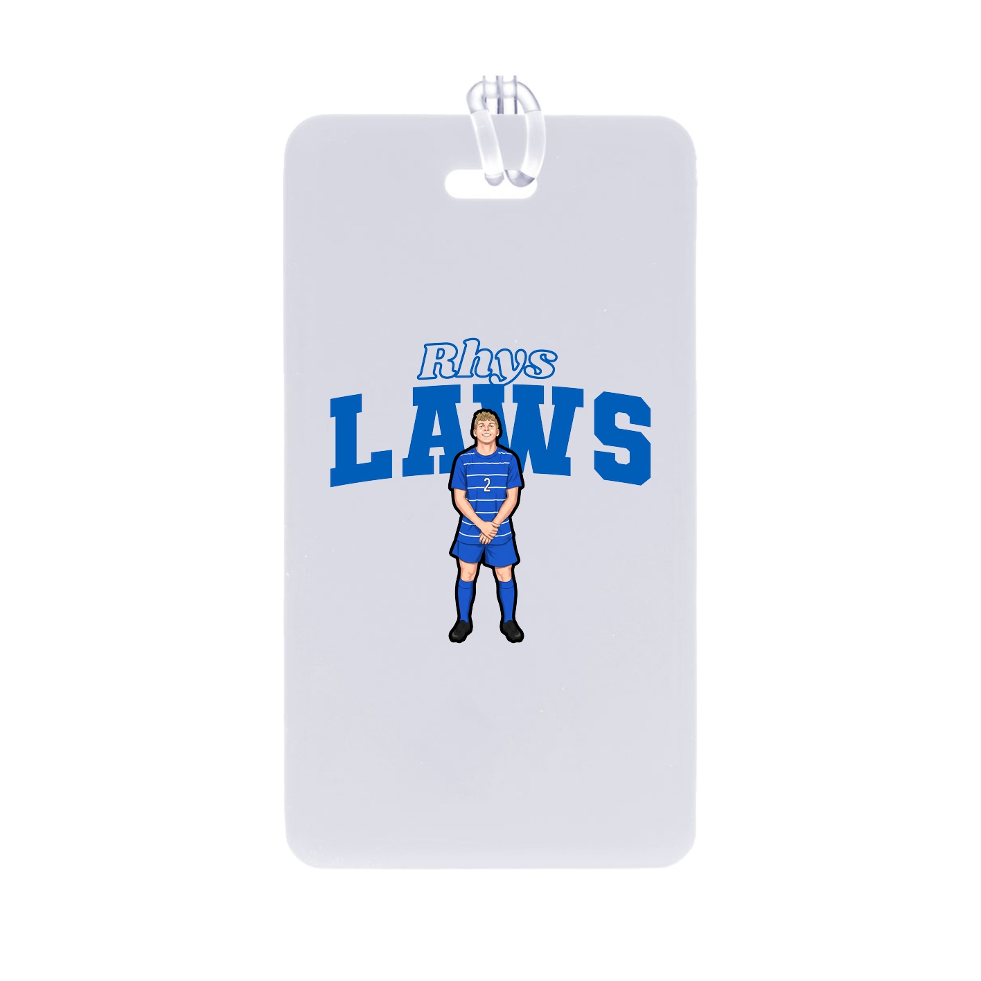 Bag Tag — Name Arch in Classic
