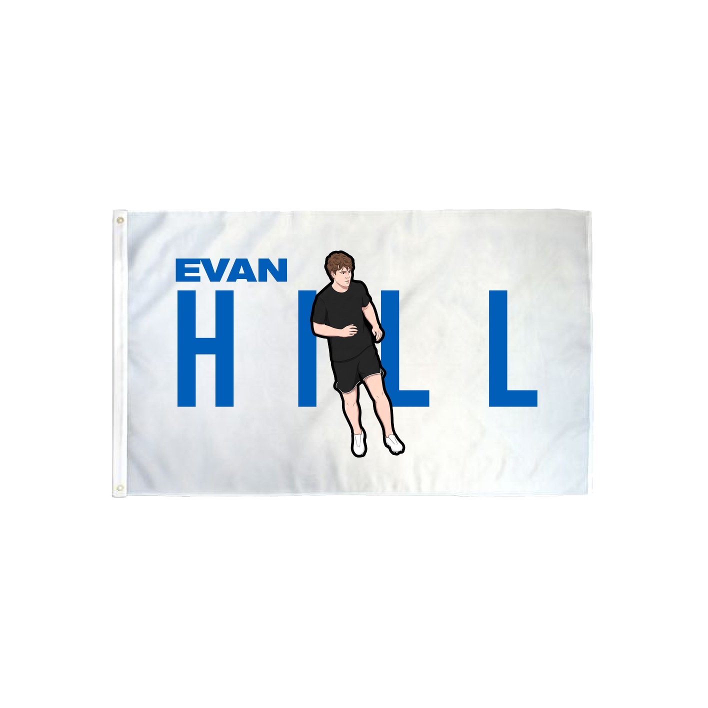 3x5 Flag — Player Name in Classic