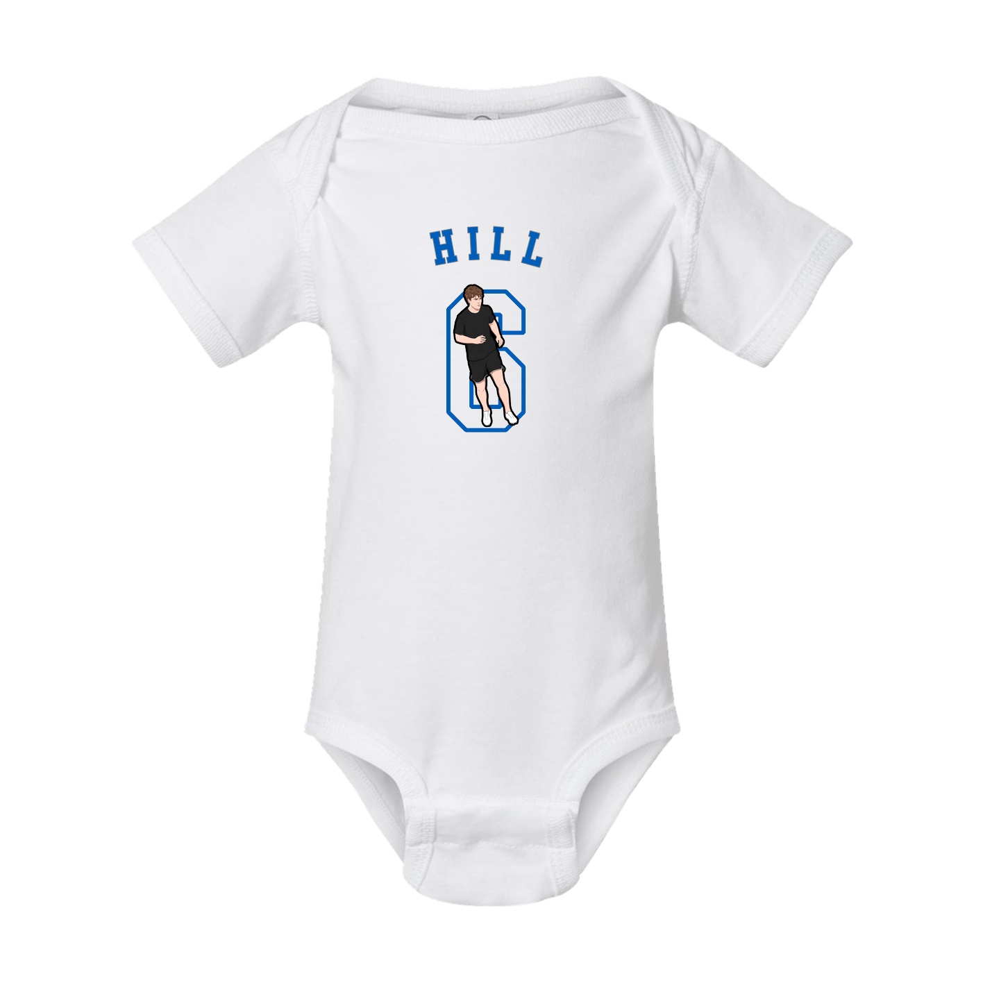 Baby Onesie — Shirsey Arch in White
