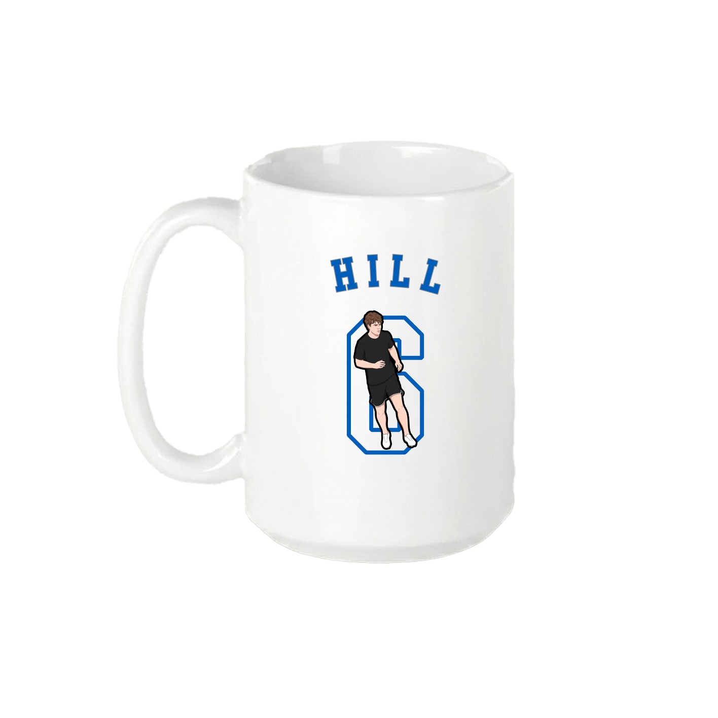 15oz Coffee Mug — Shirsey Arch in White