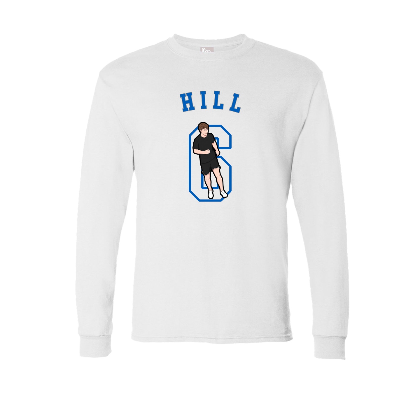 Long Sleeve Tee — Shirsey Arch in White