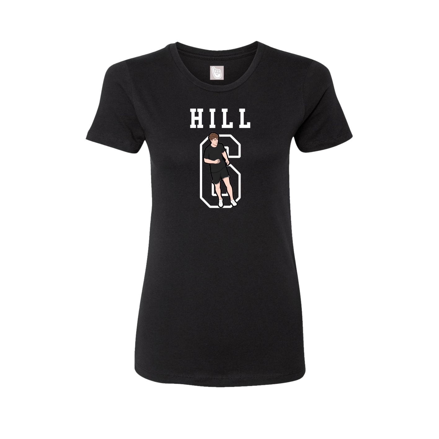 Fitted Women's Tee — Shirsey in Black