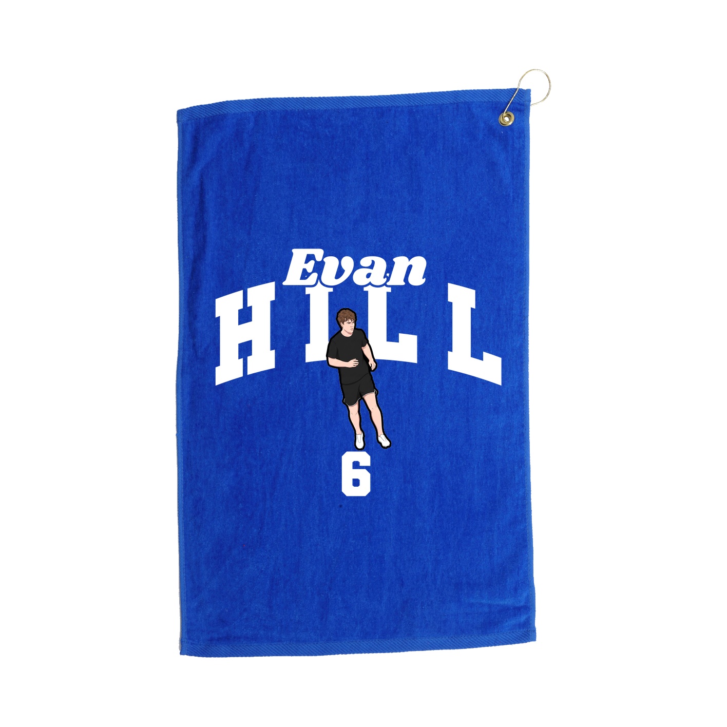Golf Towel — Signature Arch in Royal