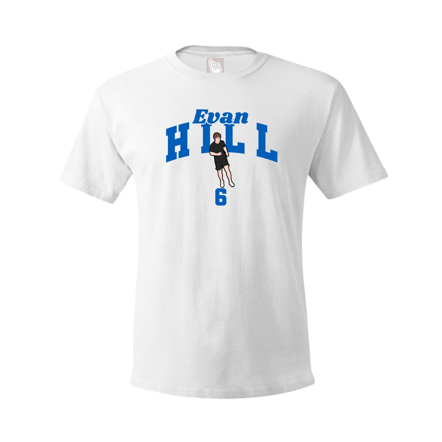 Youth Tee — Signature Arch in White