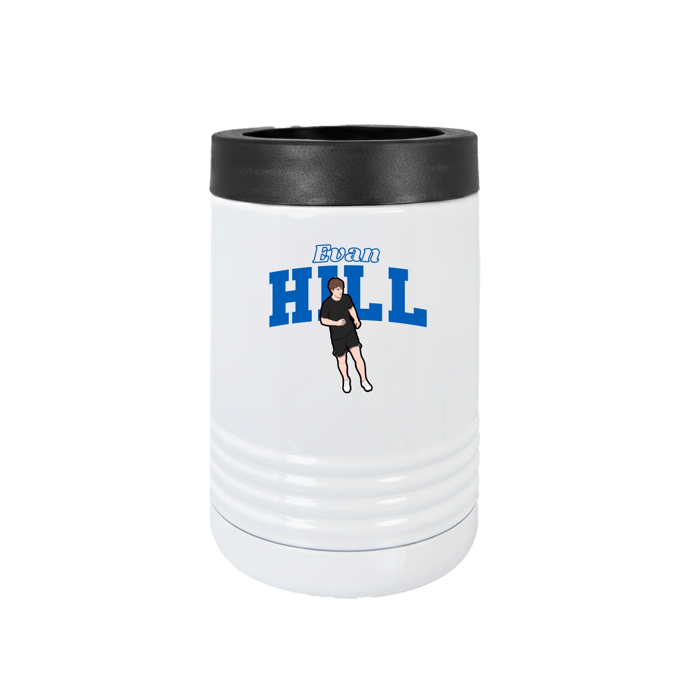 Beverage Holder — Name Arch in White