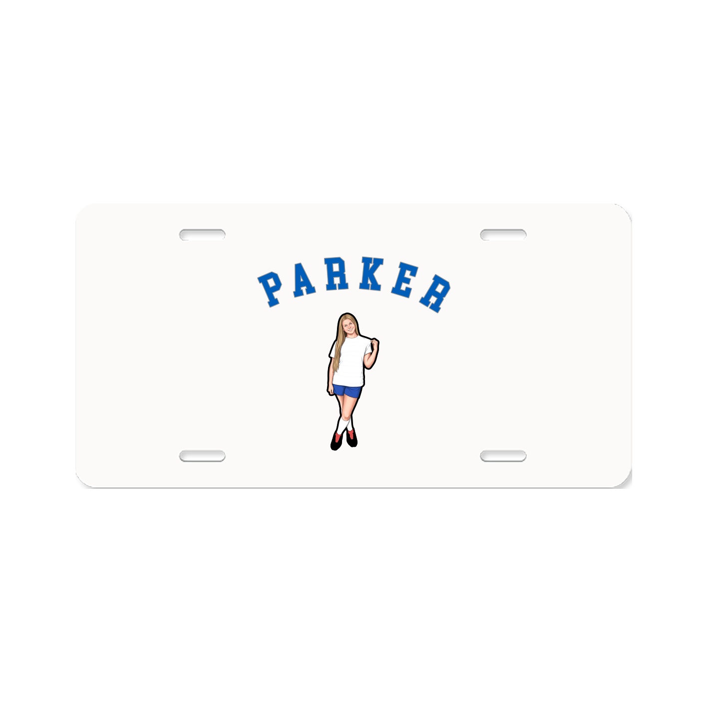 License Plate — Shirsey Arch in Classic