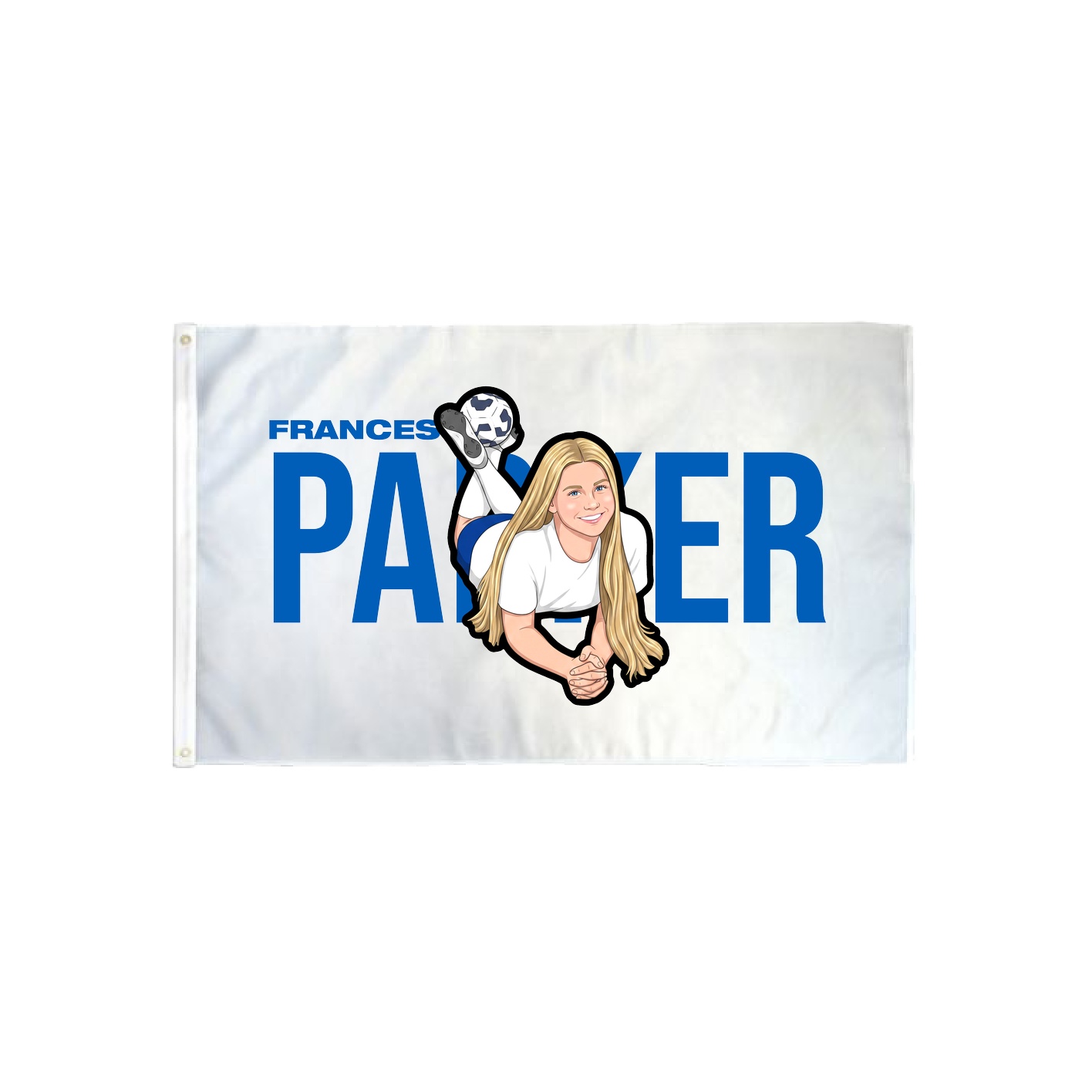 3x5 Flag — Player Name in Classic
